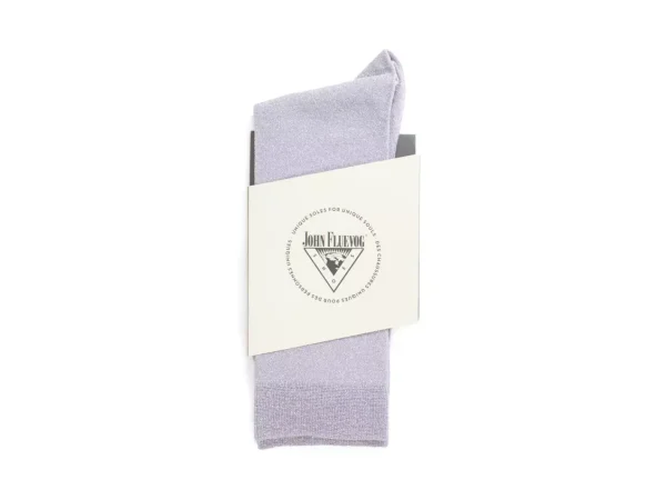 Accessories^Fluevog Shoes Kermit Vog Socks | Solid-Coloured Lurex Sock Purple/Green