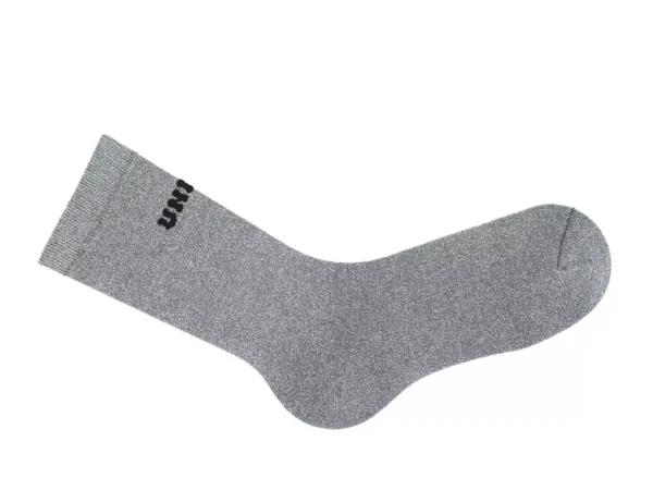 Accessories^Fluevog Shoes Kermit Vog Socks | Solid-Coloured Lurex Sock Silver/Black