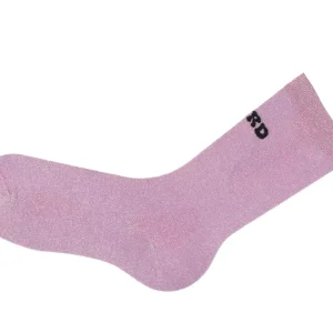 Accessories^Fluevog Shoes Kermit Vog Socks | Solid-Coloured Lurex Sock Pink/Black
