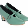 Women's^Fluevog Shoes Kit | Minimalistic Padded Pump Green