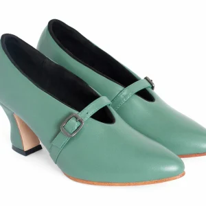 Women's^Fluevog Shoes Kit | Minimalistic Padded Pump Green