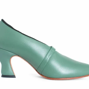 Women's^Fluevog Shoes Kit | Minimalistic Padded Pump Green