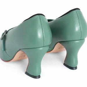 Women's^Fluevog Shoes Kit | Minimalistic Padded Pump Green