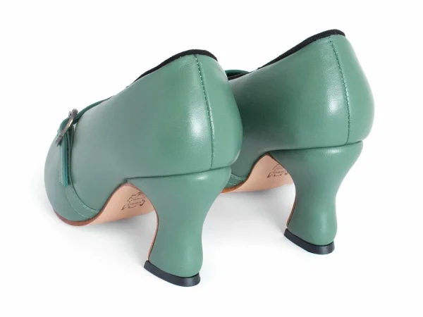 Women's^Fluevog Shoes Kit | Minimalistic Padded Pump Green