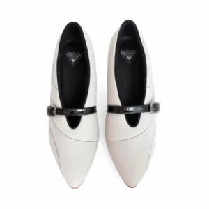 Women's^Fluevog Shoes Kit | Minimalistic Padded Pump Beige Quilted