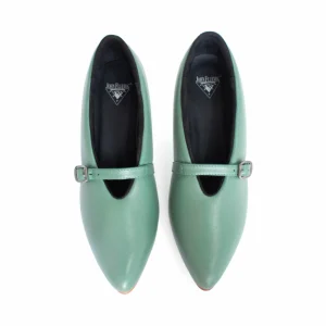 Women's^Fluevog Shoes Kit | Minimalistic Padded Pump Green
