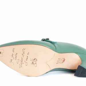 Women's^Fluevog Shoes Kit | Minimalistic Padded Pump Green