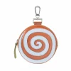 Accessories^Fluevog Shoes Kitty | Round Clip-On Pouch Brown/Blue