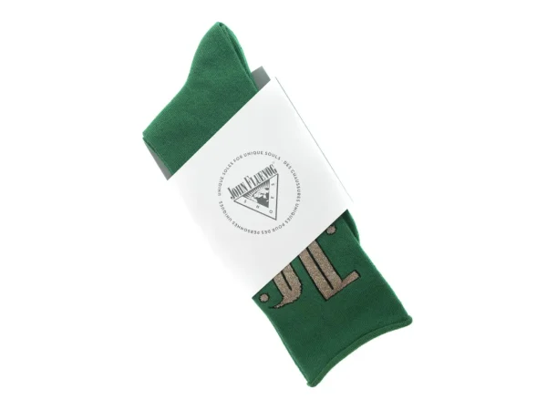 Accessories^Fluevog Shoes Large Monogram Vog Socks | Jf Monogram Sock Green