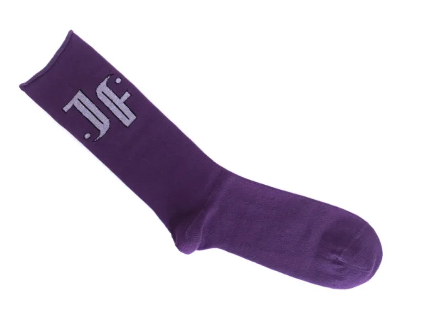 Accessories^Fluevog Shoes Large Monogram Vog Socks | Jf Monogram Sock Purple