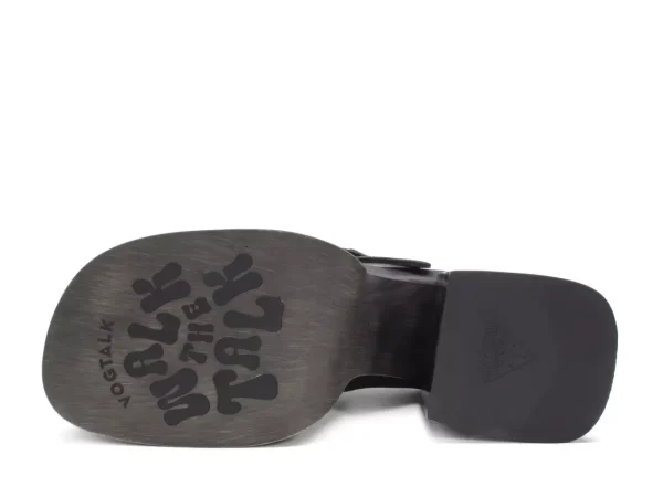 Women's^Fluevog Shoes Laurie | Platform Mary Jane Black Satin