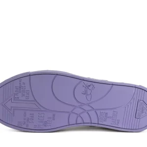 Women's^Fluevog Shoes Leeside | Lace-Up Sneaker Blue Metallic