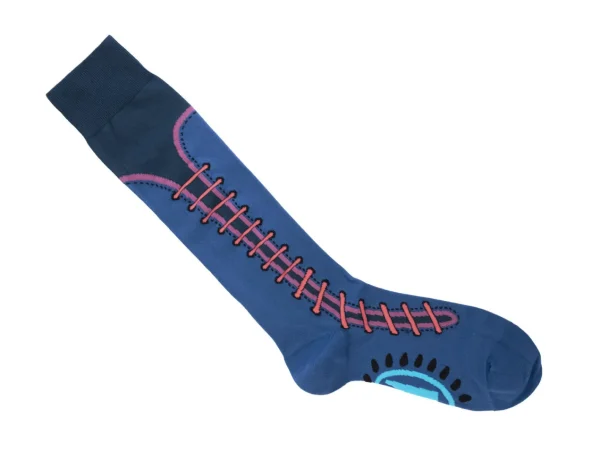 Accessories^Fluevog Shoes Lover Vog Socks | Lover Boot Sock Blue