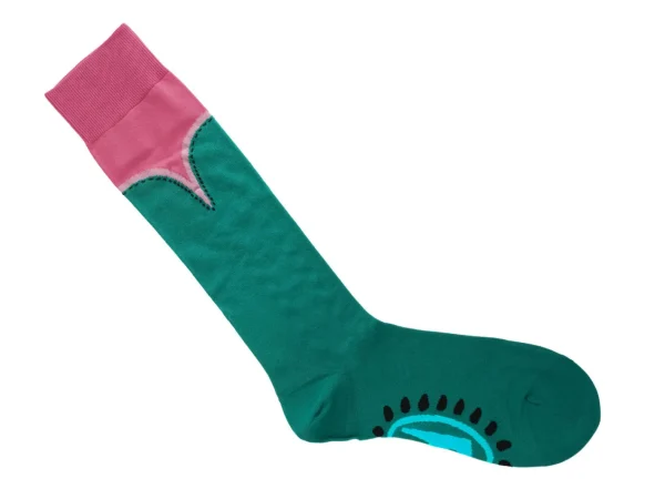 Accessories^Fluevog Shoes Lover Vog Socks | Lover Boot Sock Teal