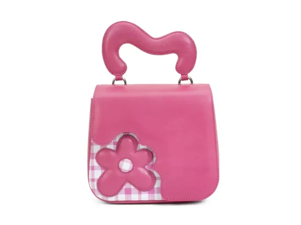 Men's^Fluevog Shoes Luciana | Puffy Padded Handbag Pink