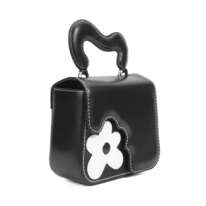 Accessories^Fluevog Shoes Luciana | Puffy Padded Handbag Black/White