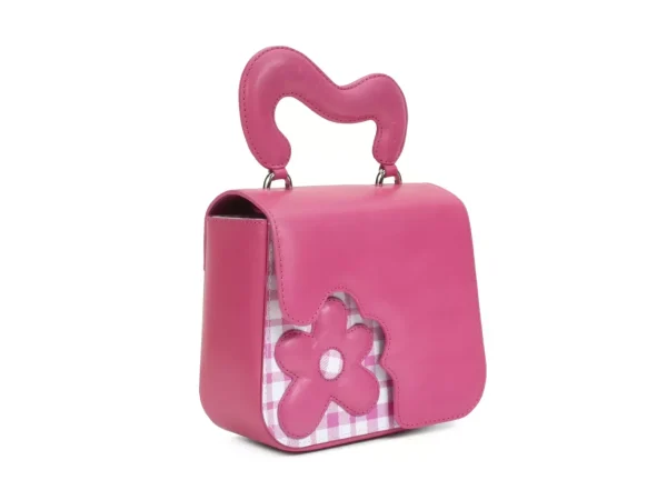 Men's^Fluevog Shoes Luciana | Puffy Padded Handbag Pink