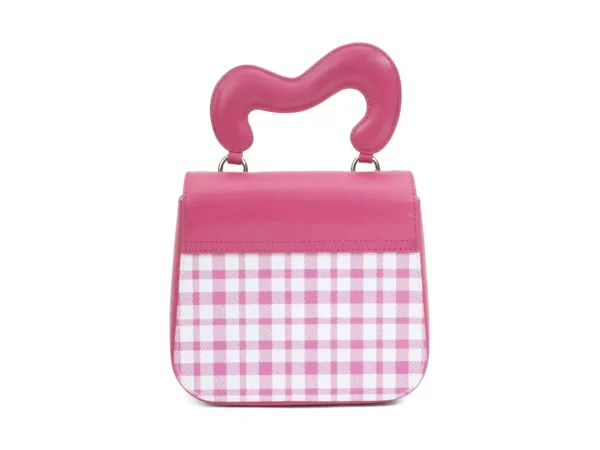 Men's^Fluevog Shoes Luciana | Puffy Padded Handbag Pink