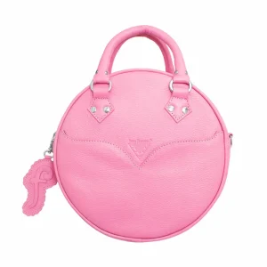 Accessories^Fluevog Shoes Lucy | Round Leather Bag Pink