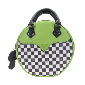 Accessories^Fluevog Shoes Lucy | Round Leather Bag Green/Check