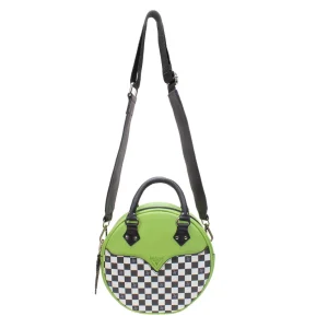 Accessories^Fluevog Shoes Lucy | Round Leather Bag Green/Check
