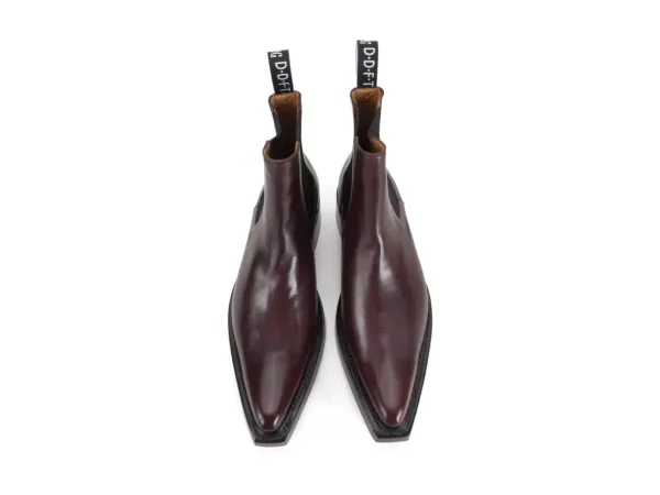 Men's^Fluevog Shoes Lyngenfjord | Pointed Toe Chelsea Boot Brown