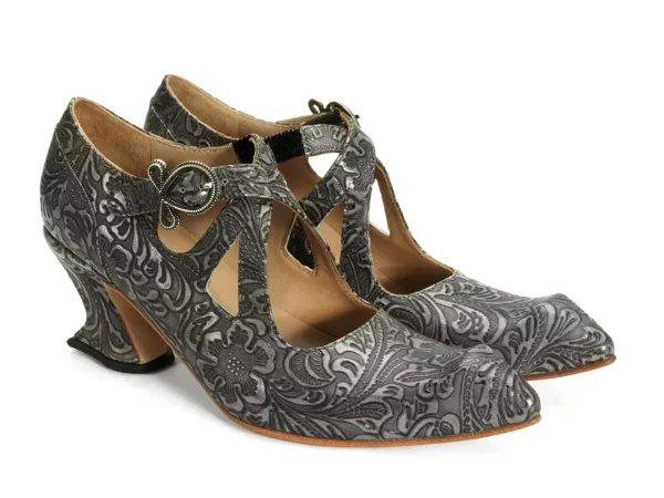 Women's^Fluevog Shoes Maddalena | Elegant Heel With Strap Baroque