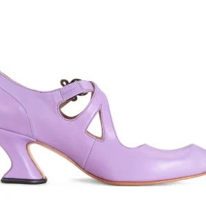 Women's^Fluevog Shoes Maddalena | Elegant Heel With Strap Lavender