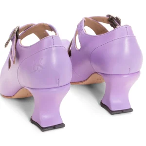 Women's^Fluevog Shoes Maddalena | Elegant Heel With Strap Lavender