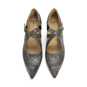 Women's^Fluevog Shoes Maddalena | Elegant Heel With Strap Baroque