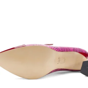 Women's^Fluevog Shoes Malala | Mary Jane Heel Pink/Red