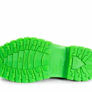 Women's^Fluevog Shoes Mardi | Leather Hiker Shoe Purple/Green