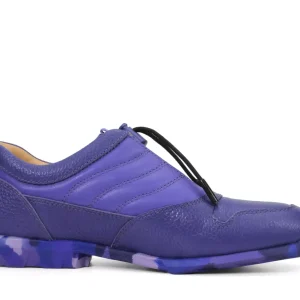 Men's^Fluevog Shoes Meridian | Slip-On Shoe With Plastic Toggle Purple