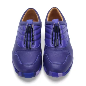 Men's^Fluevog Shoes Meridian | Slip-On Shoe With Plastic Toggle Purple