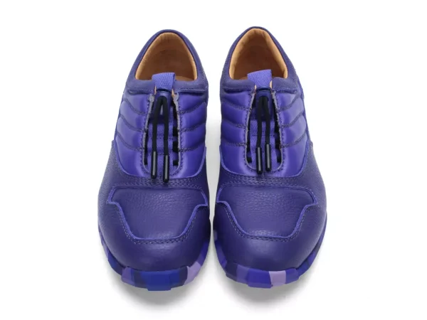 Men's^Fluevog Shoes Meridian | Slip-On Shoe With Plastic Toggle Purple