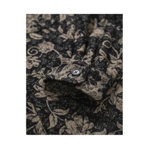 Women's^Fluevog Shoes Metchosin Coat | Fluevog X Anian Baroque Floral