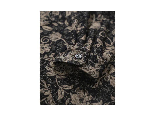 Women's^Fluevog Shoes Metchosin Coat | Fluevog X Anian Baroque Floral