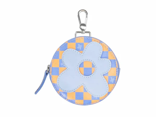 Accessories^Fluevog Shoes Missy | Round Clip On Pouch Blue/Orange