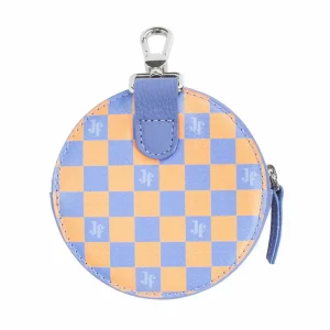 Accessories^Fluevog Shoes Missy | Round Clip On Pouch Blue/Orange