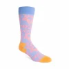 Accessories^Fluevog Shoes Monkey Vog Socks | Custom Floral Sock Pink/Blue