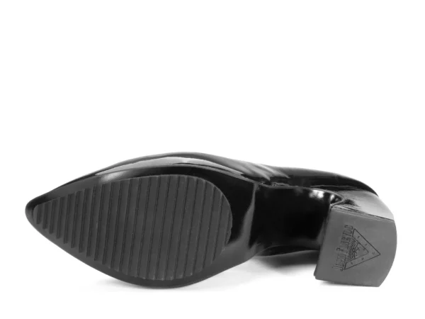 Women's^Fluevog Shoes Monza | Platform Heel With Laces Black