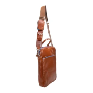 Men's^Fluevog Shoes Nashua | Laptop Bag Brown
