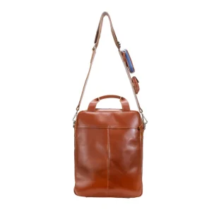Men's^Fluevog Shoes Nashua | Laptop Bag Brown
