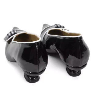 Women's^Fluevog Shoes Naura | Elegant Pump With Button Black