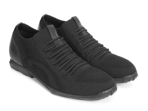 Women's^Fluevog Shoes Nova | Elastic Lace-Up Vegan Shoe Black