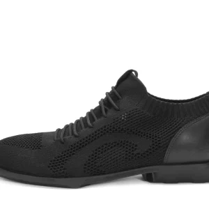 Women's^Fluevog Shoes Nova | Elastic Lace-Up Vegan Shoe Black
