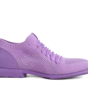 Women's^Fluevog Shoes Nova | Elastic Lace-Up Vegan Shoe Purple