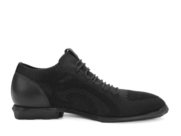 Women's^Fluevog Shoes Nova | Elastic Lace-Up Vegan Shoe Black