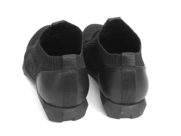 Women's^Fluevog Shoes Nova | Elastic Lace-Up Vegan Shoe Black