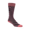 Accessories^Fluevog Shoes Oberon Vog Socks | Knee-High Optical Illusion Sock Pink/Black